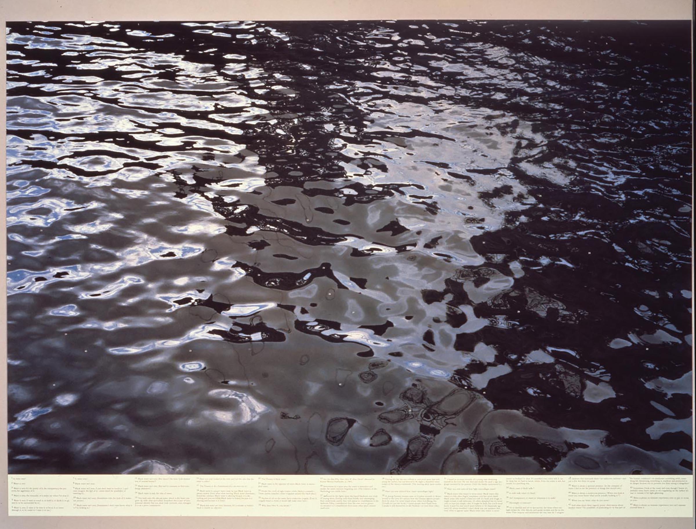 Roni Horn, Still Water (the River Thames, for Example), 1999